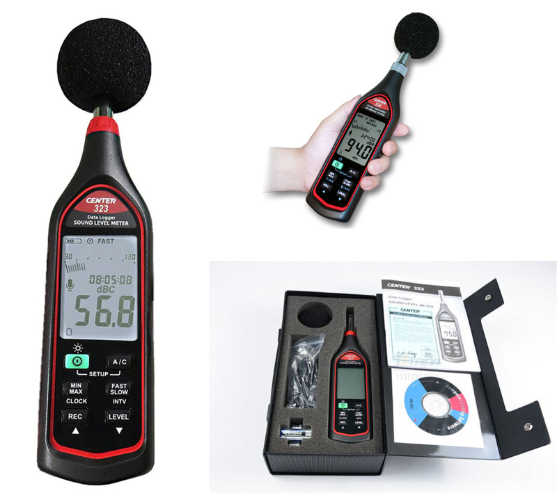 Center 323 Datalogger Sound Level Meter
