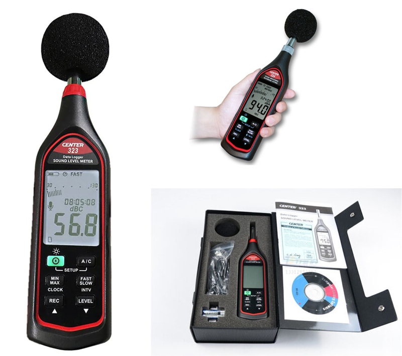 Center 323 Datalogger Sound Level Meter