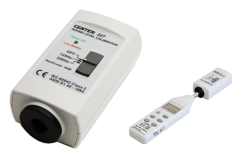 Center 327 Calibrator Sound Level Meter