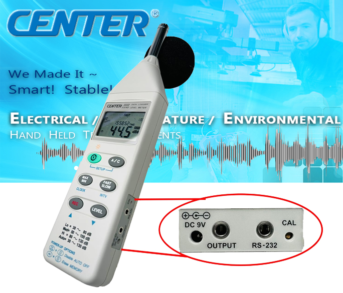 Sound Level Meter Datalogger C-322 Sound Level Meter Datalogger C-322