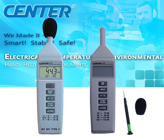 Sound Level Meter C-325/329 Sound Level Meter C-325/329