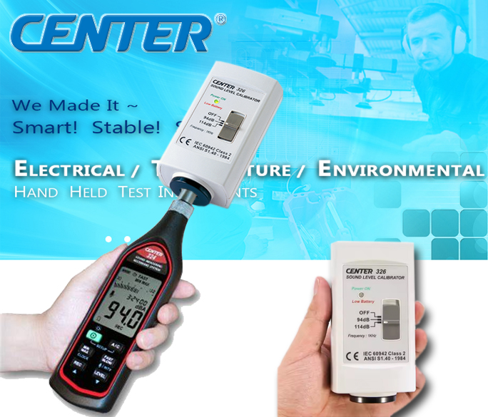 Sound Level Calibrator C-326 Sound Level Calibrator C-326
