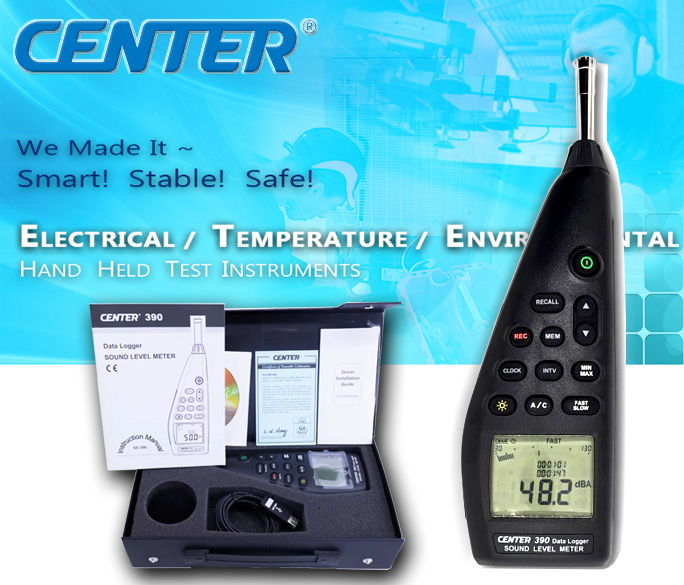 Sound Level Meter Datalogger C-390 Sound Level Meter Datalogger C-390