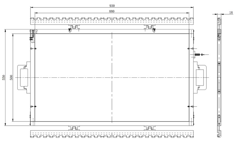 Drawing Dimension Plate