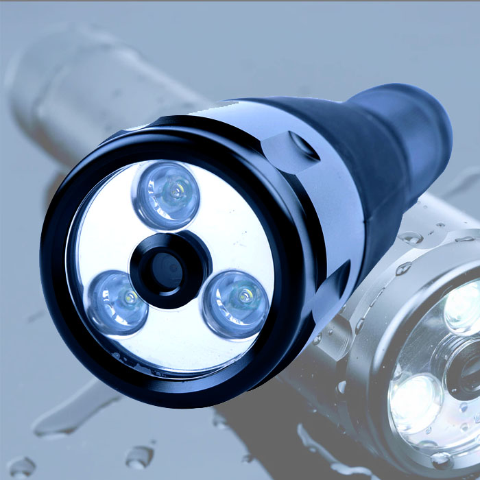 Flashlight F8 Waterproof DVR Camera Flashlight F8 Waterproof DVR Camera