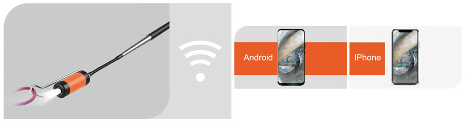 TVS-101 Telescopic WiFi Wireless Android & Iphone